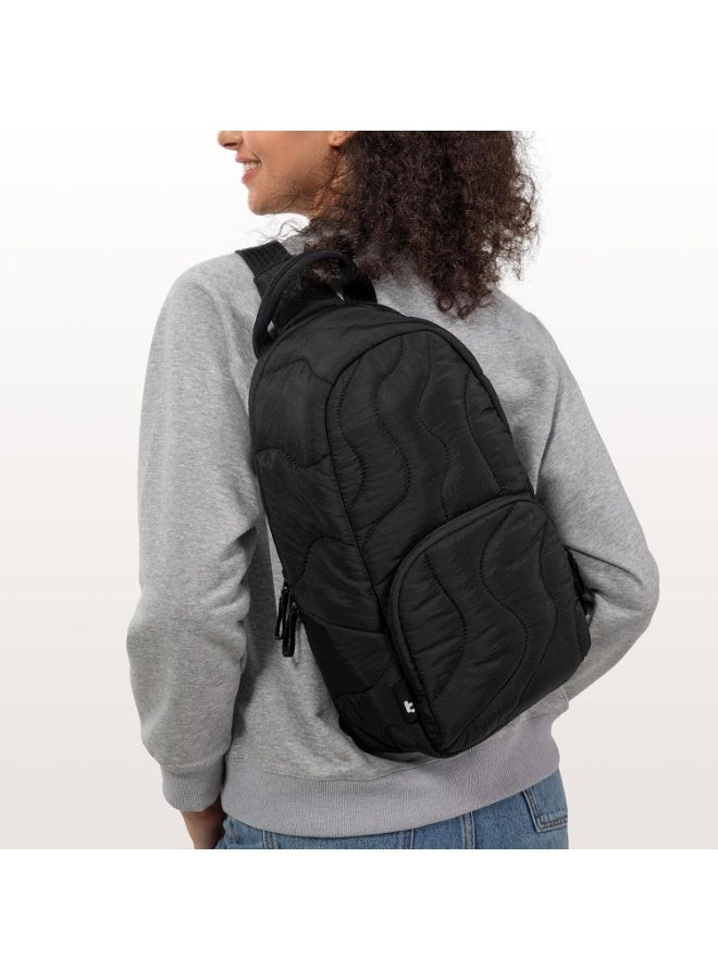 Tomtoc Terra-T36 Light Sling Backpack 10L – Quilted Puffy Crossbody Travel Daypack, Fits 11-Inch iPad Pro (2024–2025) & iPad Air (2024), Lightweight Unisex Chest Bag - Image 5